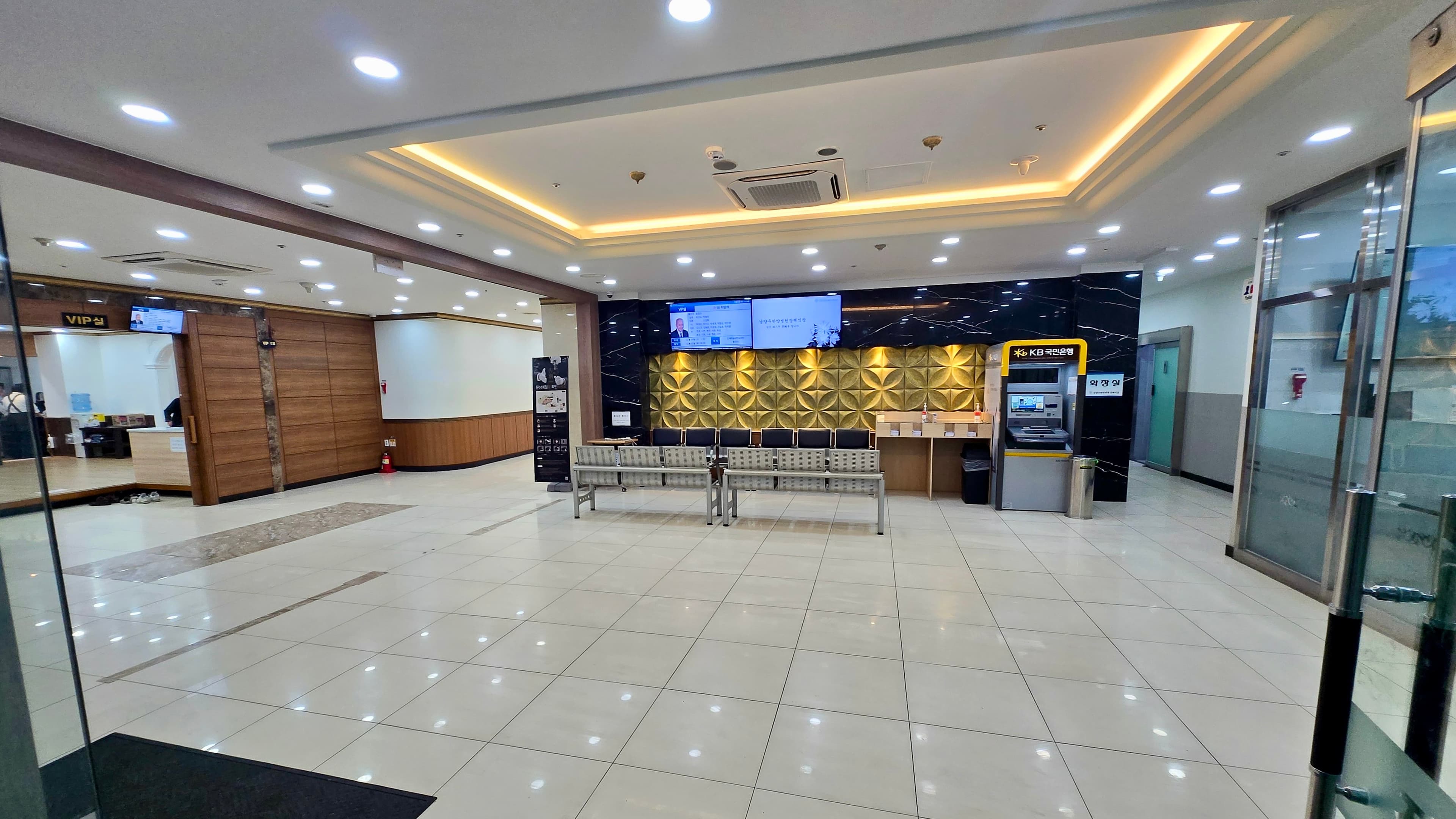 남양주한양병원 장례식장 로비 전경